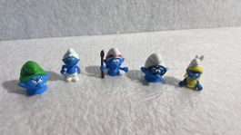 Schlümpfe Figuren Set, Vintage, Rarität, Top Zustand!