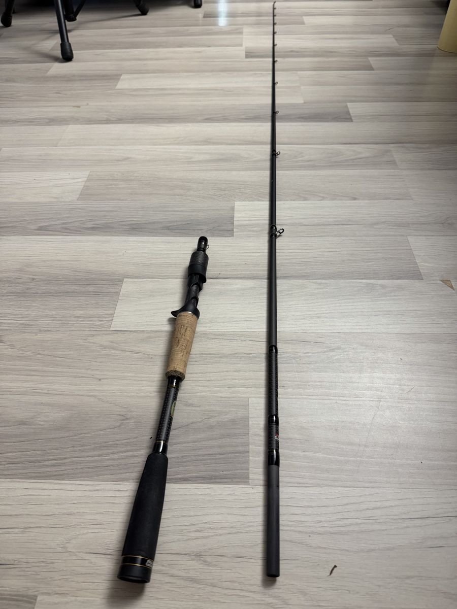 Abu Garcia Canne da pesca: Abu Garcia Rock Sweeper Baitcast-Rute – Usato da Hirschthal venduto da Monline