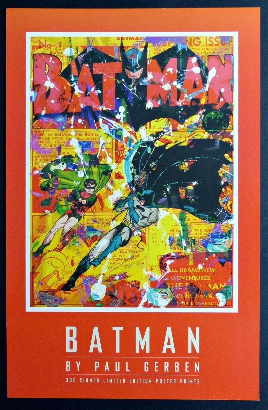 Poster & Bilder: BATMAN MARILYN MONROE BEATLES PAUL GERBEN POSTER SET – Neu (gemäss Beschreibung) aus Lugano von YouWantUS 3