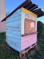 Kinder-Spielhaus, Gartenhaus mit Theke gebrauchter Zustand
