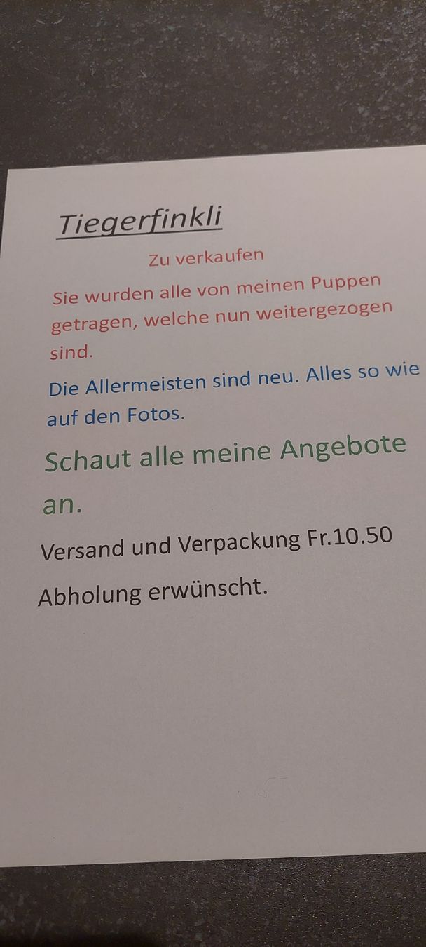 Schuhe für Jungen: Gebrauchte Tiegerfinkli  Grösse 20. – Gebraucht aus Muri AG von nindo1 9