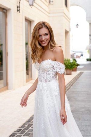 Secondhand Brautkleid von Daria Karlozi, Grösse 34-36