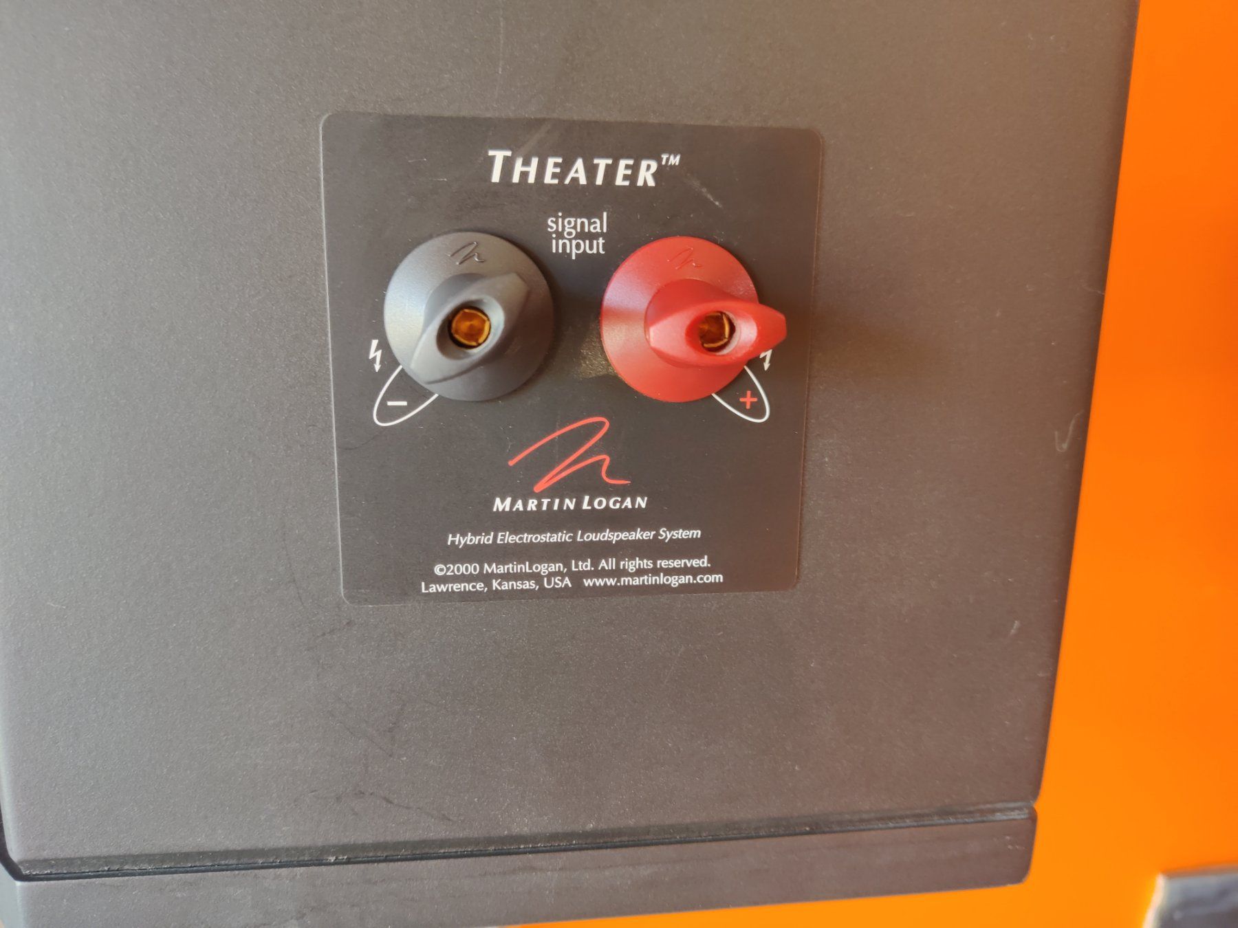Martin Logan Haut-parleurs: Martin Logan Reference Theater ESL – D'occasion à Novazzano par cri_kd9t 6