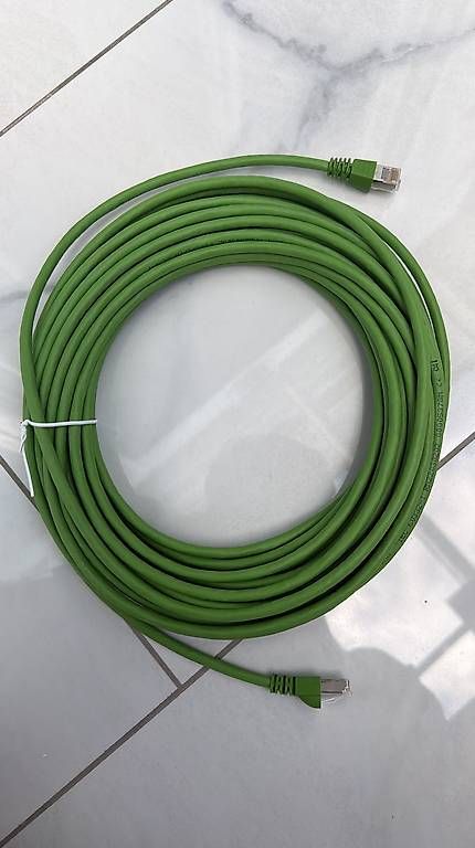 Cavi: Netzwerkkabel / Ethernet Kabel CAT. 5 – Nuovo e nell'imballaggio originale da Winterthur venduto da Avanesh 2