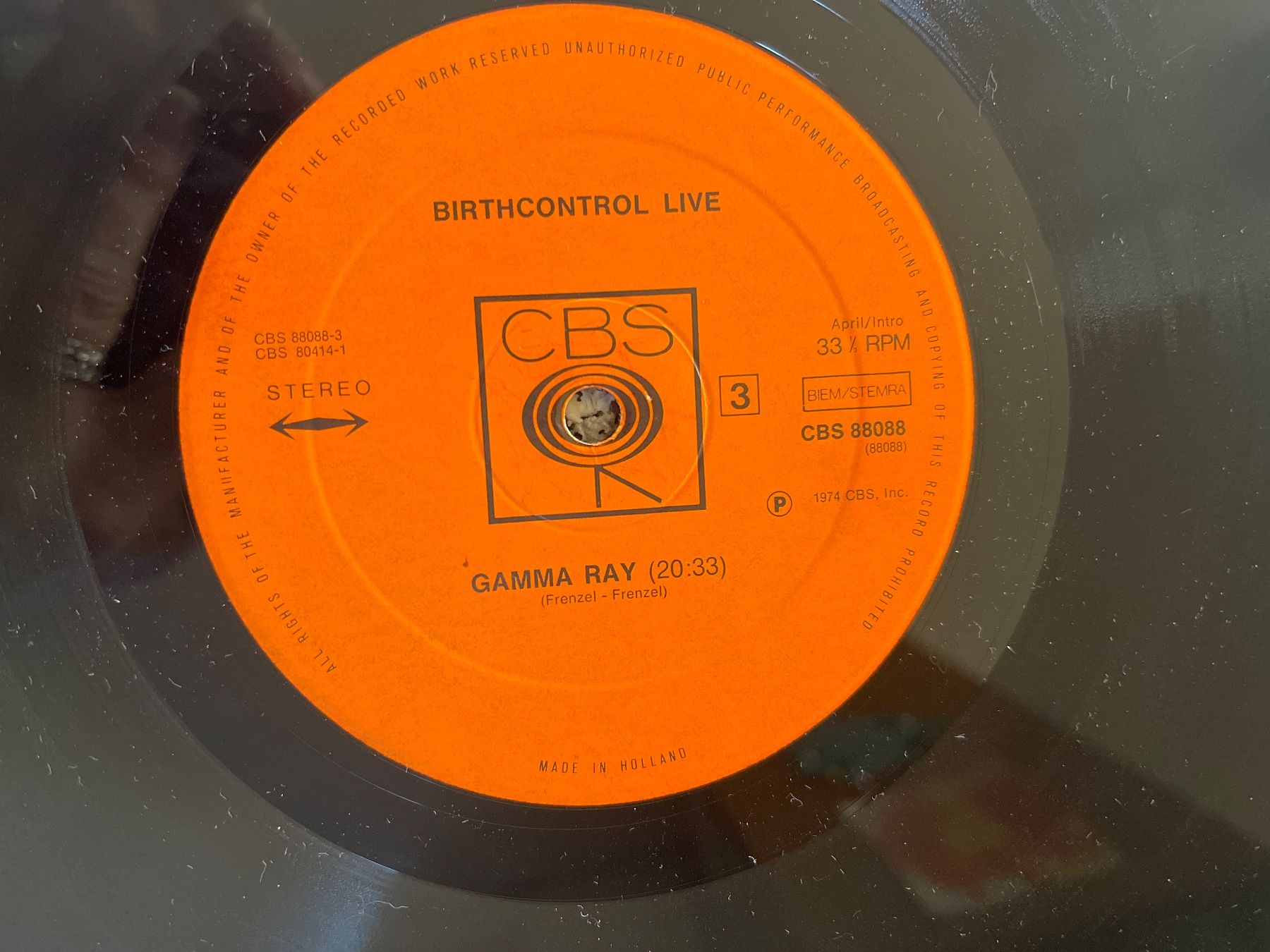 Dischi in vinile: A217/Birthcontrol Live – Usato da Frutigen venduto da Philippe_jsp 2