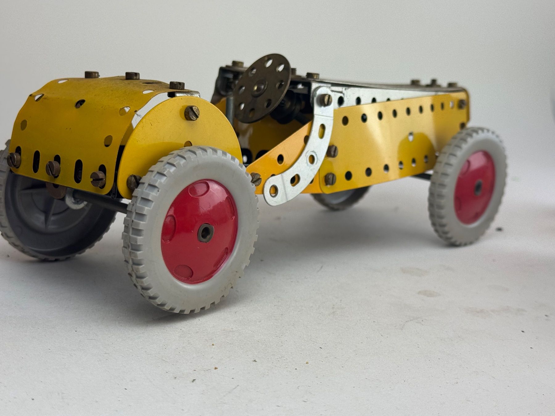 Meccano Kit di costruzioni: HA- Mecano ? Rennwagen gelb – Usato da Elm venduto da Wikmtz 1
