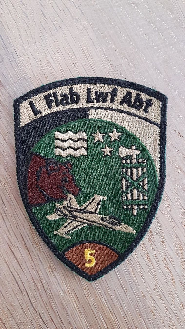 Placchette & Badge: Badge L Flab Lwf Abt 5 braun – Nuovo (secondo la descrizione) da Erlinsbach venduto da S700