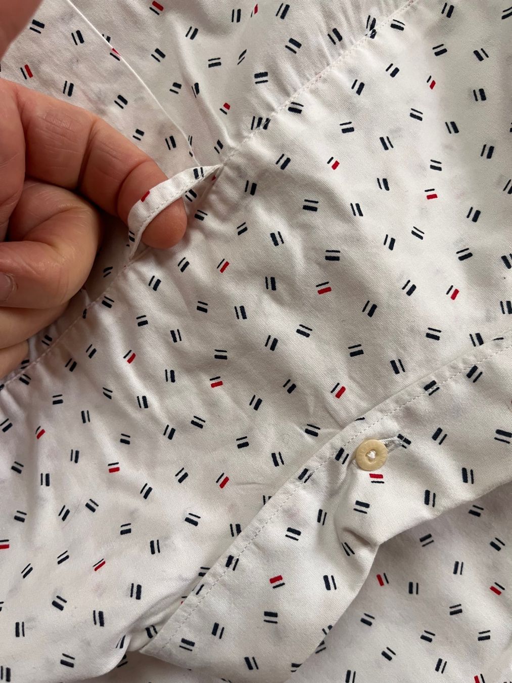 Ben Sherman Camicie: Ben Sherman Button Down Retro Pattern Shirt Mod Style – Usato da Zürich venduto da StuffatZH8 3