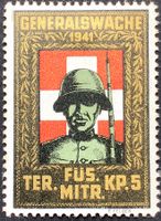 Ter Füs/Mitr Kp 5, Generalswache, 2.WK, Wi Ter 63