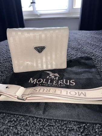 MOLLERUS WIL | UMHÄNGETASCHE PEARL/SILBER