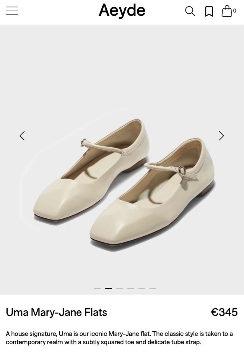 Scarpe da donna: Aeyde Uma Mary Jane 39 (40)  NP 360.- NEU – Nuovo e nell'imballaggio originale da Birmensdorf ZH venduto da elibela 1
