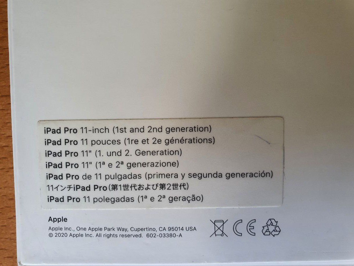Apple Tastiere: Apple Smart Keyboard Folio für iPad 11 – Usato da Rheinfelden venduto da 100angela 2