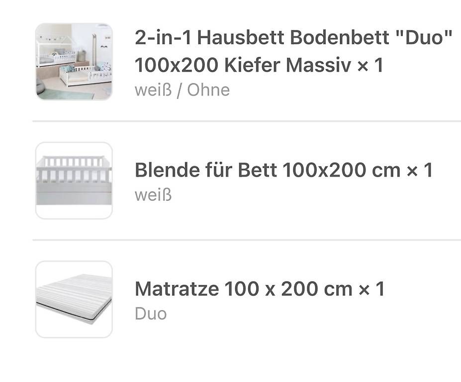 Letti: Hausbett, Kinderbett Duo – Usato da Bütschwil venduto da dan_g7cw 3
