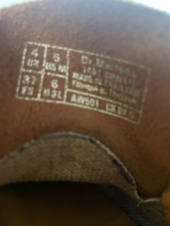 Dr. Martens Scarpe da uomo: Dr. Martens Schuhe rot – Usato da Winterthur venduto da imagine3 4