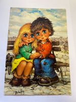 Carte Postale Vintage Michel Thomas - Les Fiancés 1974