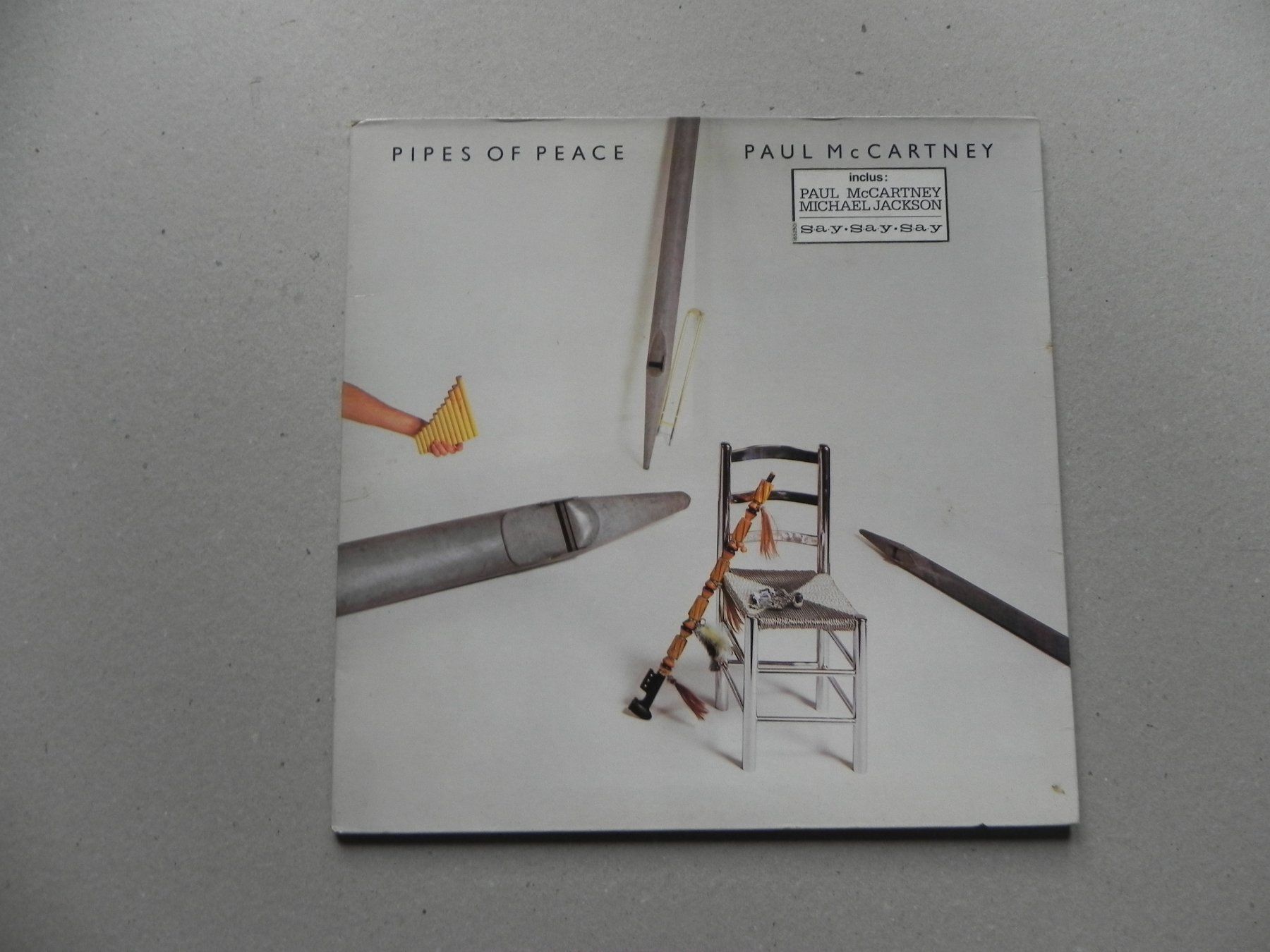 Dischi in vinile: LP Rock Pop Michael Jackson Paul McCartney Ringo Starr 1983 – Usato da Siebnen venduto da krimsie