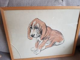 Originalbild von Fritz Hug, ca. 45 cm × 35 cm