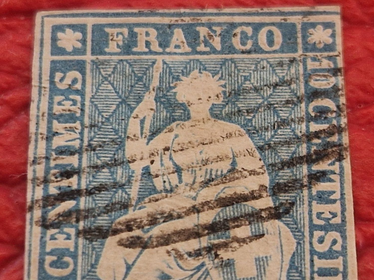 Alle Briefmarken: Strubel 23E, signiert, ab 1.- – Gebraucht aus Burgdorf von Glossy01 1