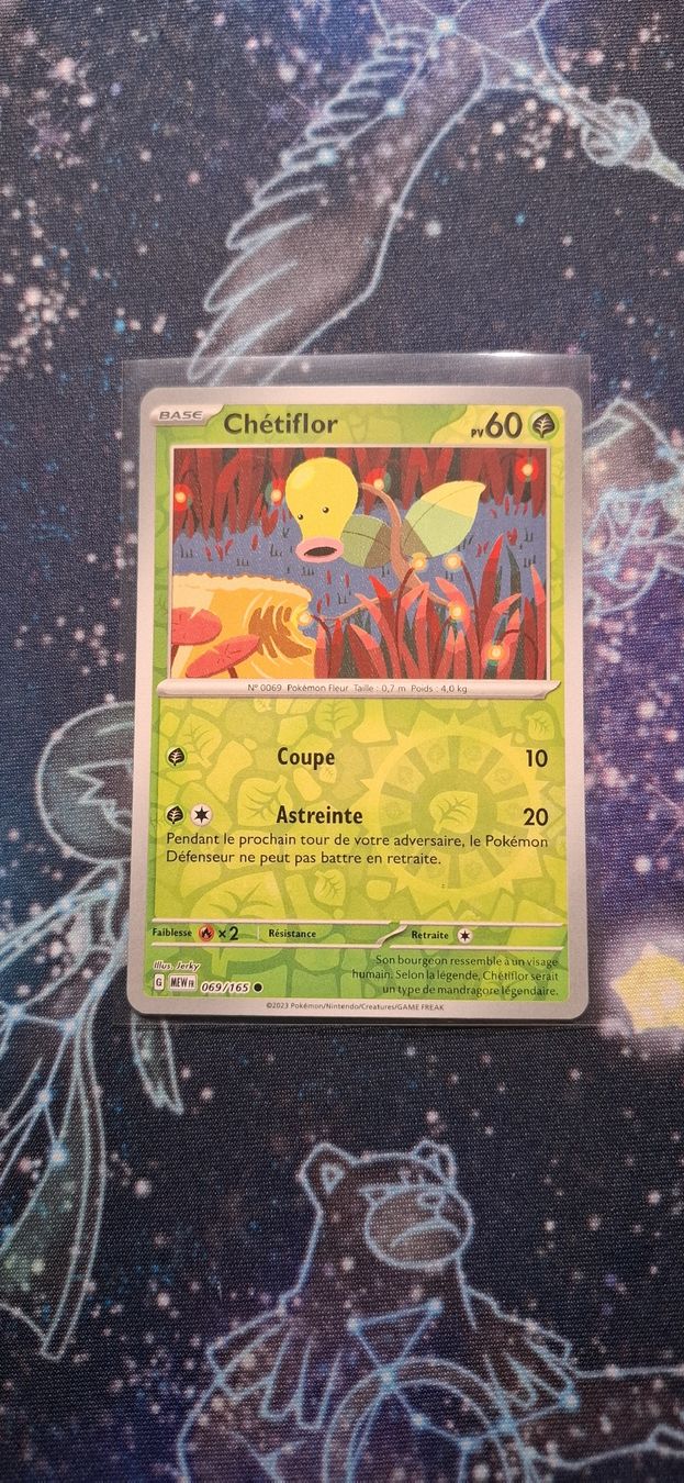 Pokémon Carte collezionabili: Chetiflor Reverse - MEW 069/165 Pokemon 151 FR – Nuovo (secondo la descrizione) da Petit-Lancy venduto da Kara_TCG 1