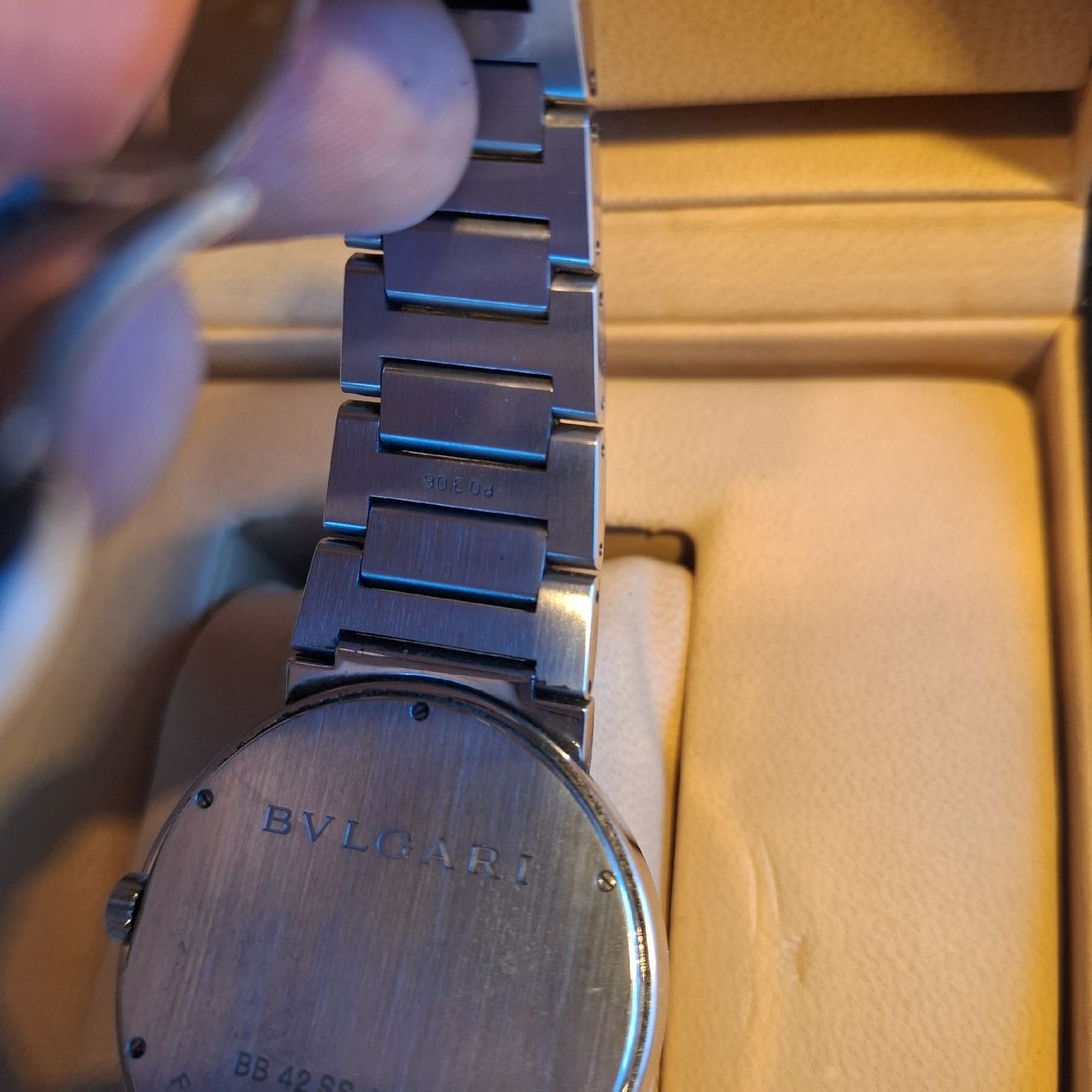 Bulgari Orologi: Bulgari BB42WSSDAUTO Men's Automatic Mechanical Watch – Usato da Nürensdorf venduto da DANG3REUX 5
