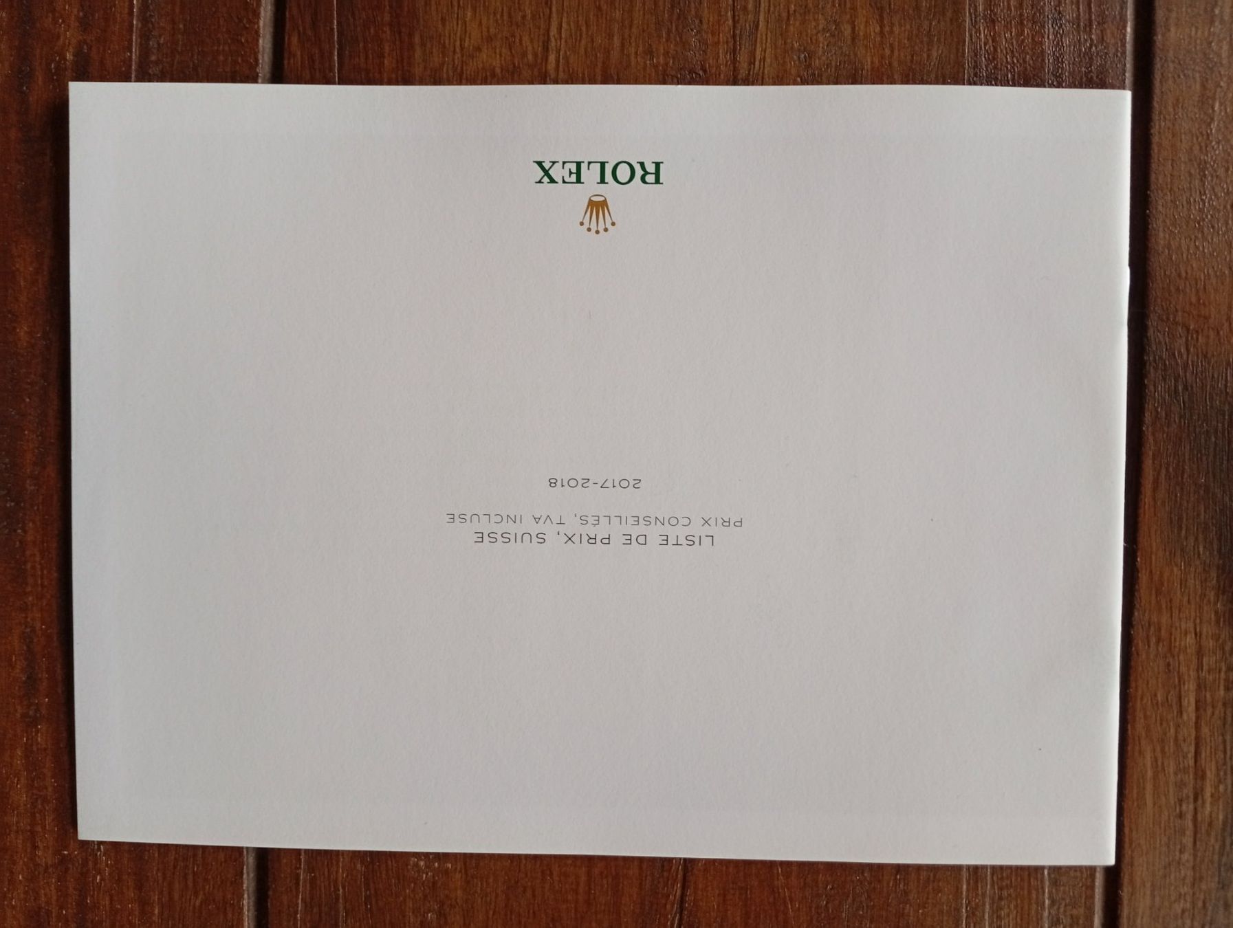 Rolex Orologi: Rolex catalogue 2017-2018 – Usato da Perrefitte venduto da 36B 5