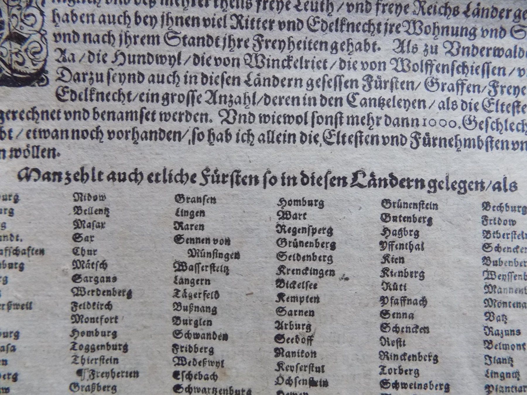 Incisioni: Unterwalden Sarnen – Usato da Risch venduto da Rischli15 8