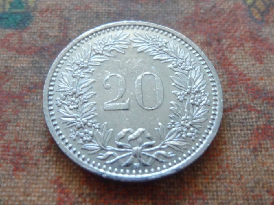 Toutes les monnaies: 20 Rp. 1991 – D'occasion à Romanel-sur-Lausanne par Swift13 1