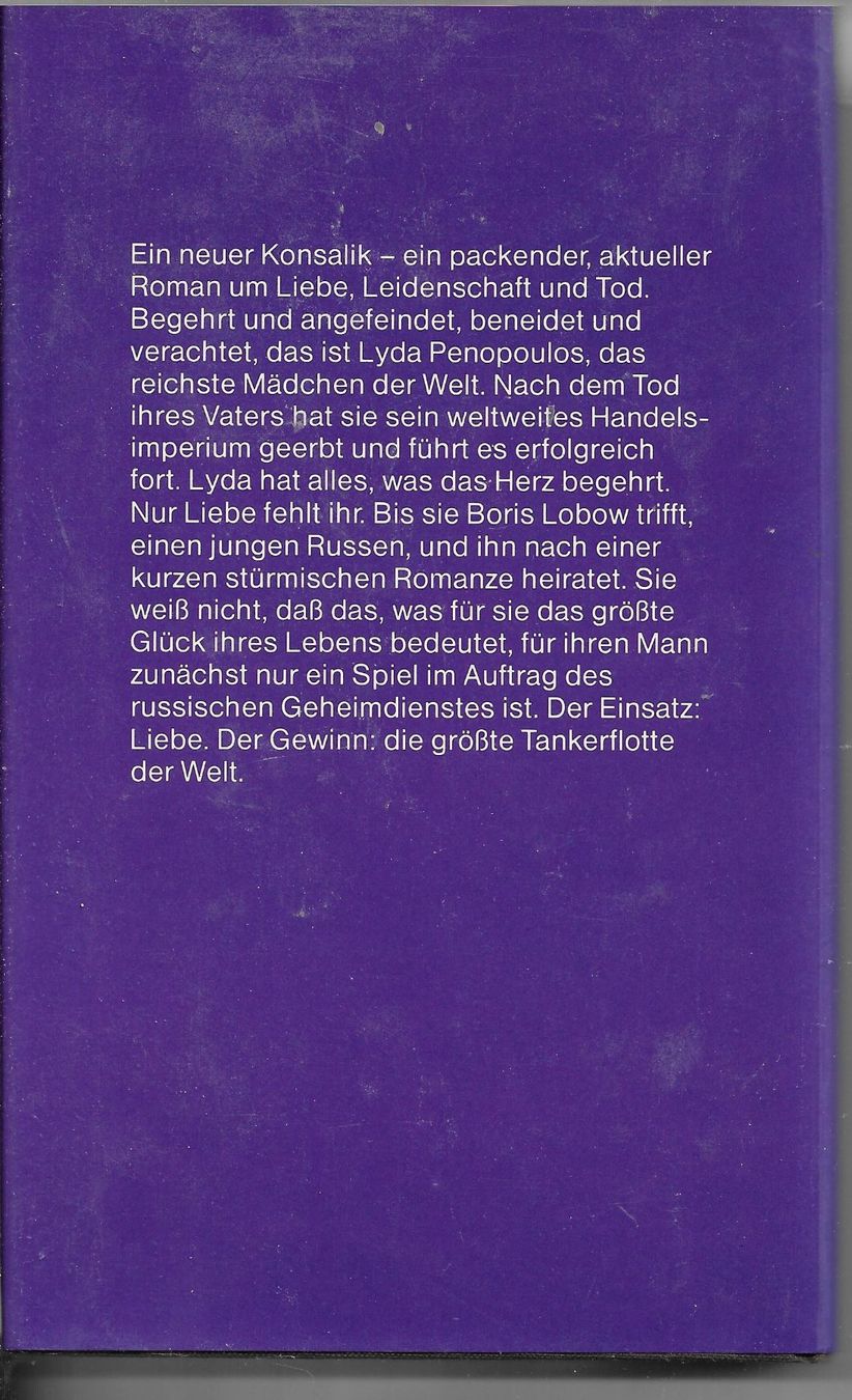 Libri: Heinz G. Konsalik - Die Erbin – Usato da Nunningen venduto da mercury-for-books 1