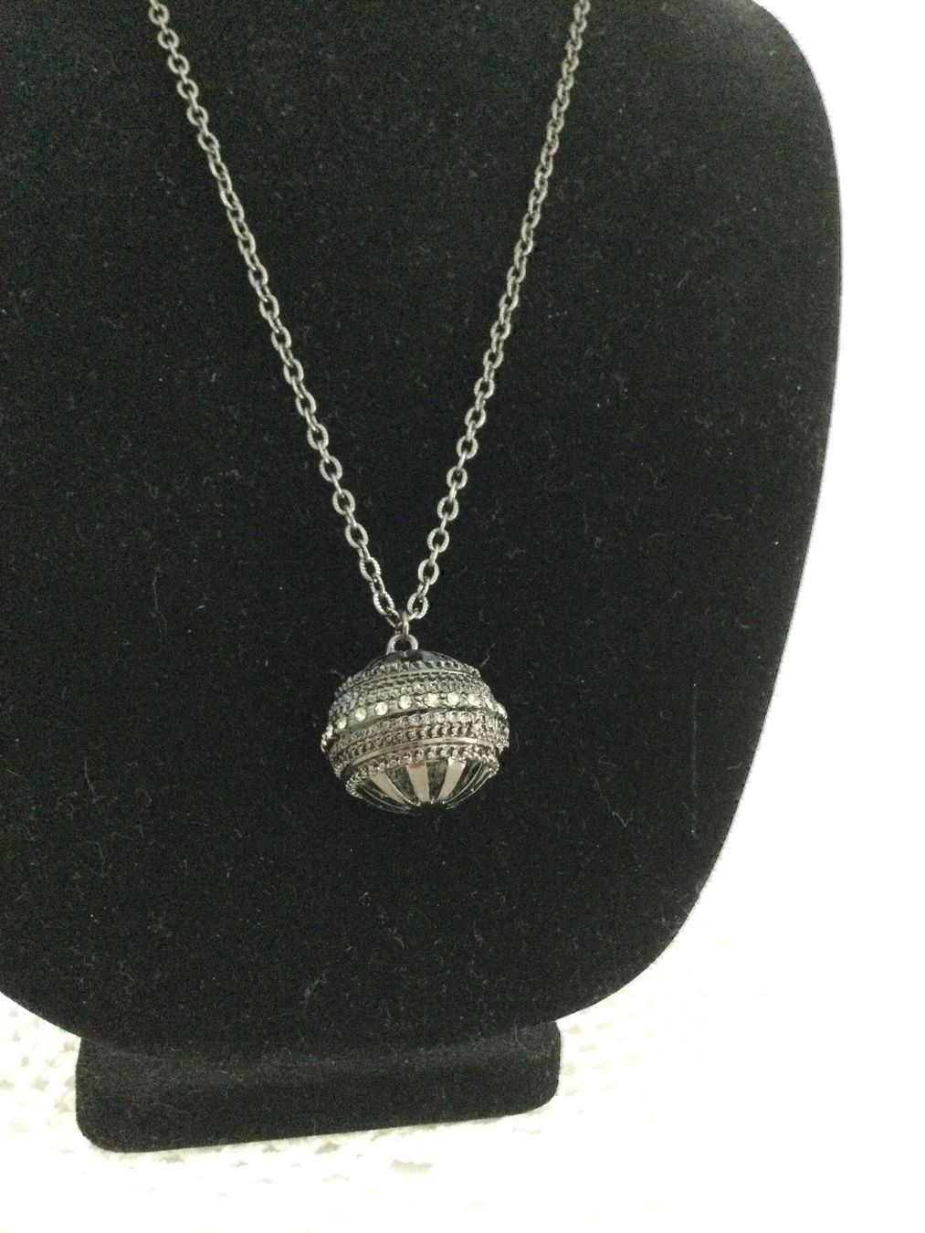 Catenine: Collier avec sphère & strass, 33-36cm, NEUF – Nuovo e nell'imballaggio originale da Agiez venduto da chouchanelle 5
