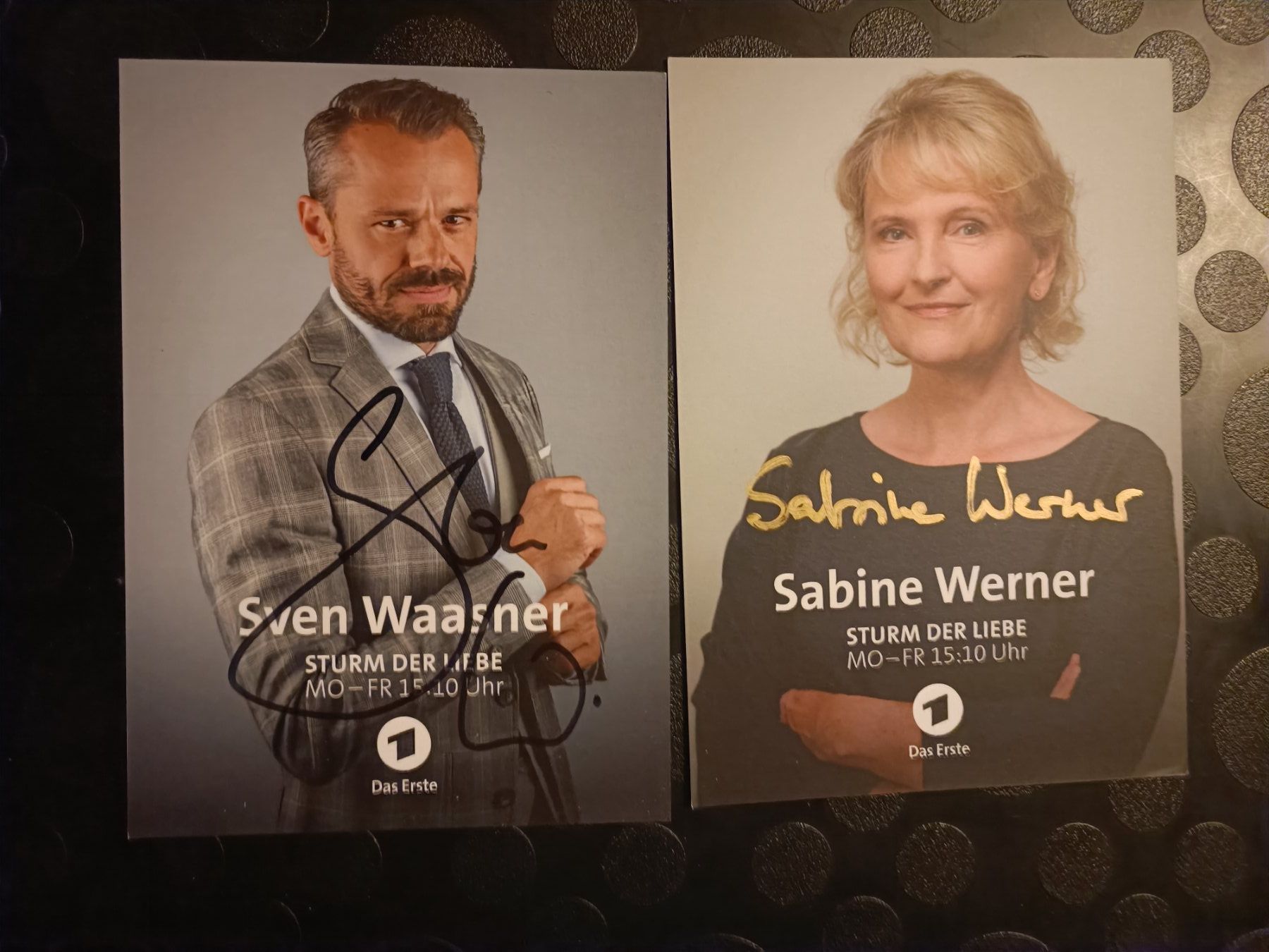 Autografi: 2x Sturm der Liebe - handsigniert – Usato da Menziken venduto da Artographs