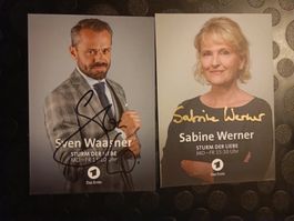 2x Sturm der Liebe - handsigniert