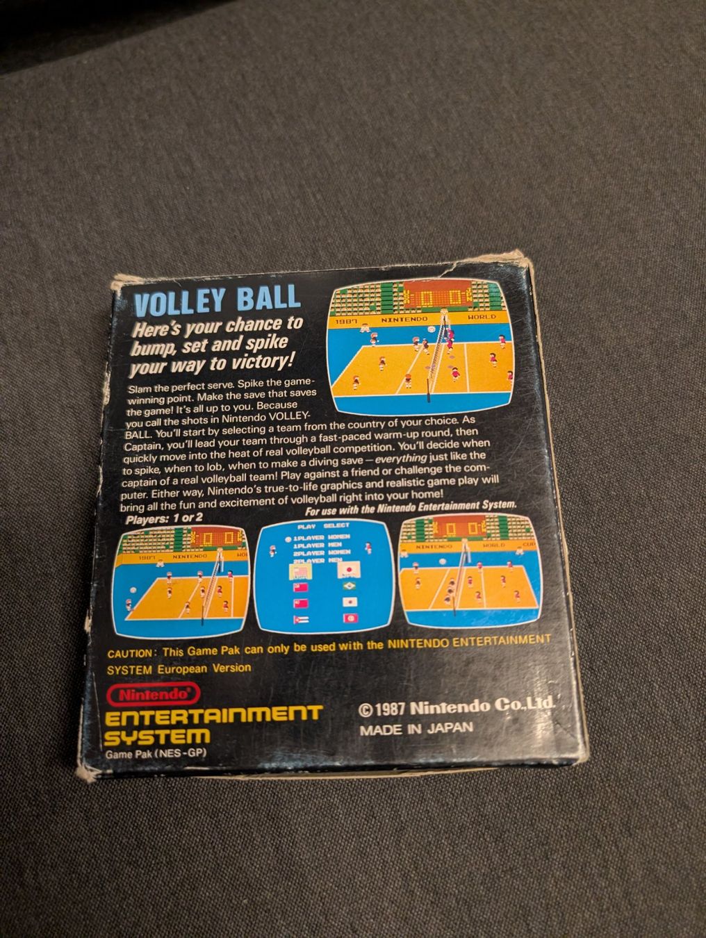 Jeux: Volley Ball NES – D'occasion à Giubiasco par Tici__nerd_Giubiasco 1