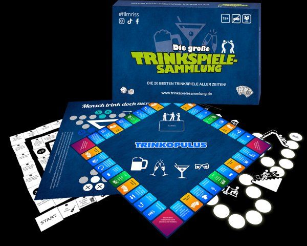 Jeux: TRINKSPIELE SAMMLUNG - 20 Bekannte Trinkspiele in einer Box – D'occasion à Luzern par marceljost 4