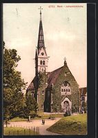 AK Bern, An der Johanniskirche, 1908
