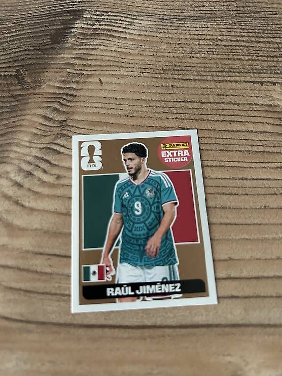 Carte collezionabili: Extra sticker panini 2026 Raùl Jimenez bronze  – Usato da Meyrin venduto da ton_p9fm