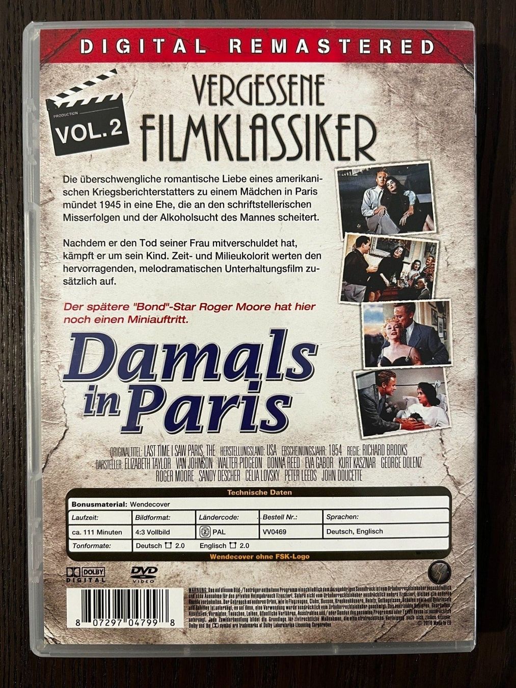 Alle DVDs: Damals in Paris – Gebraucht aus Zürich von FilmFreunde 1