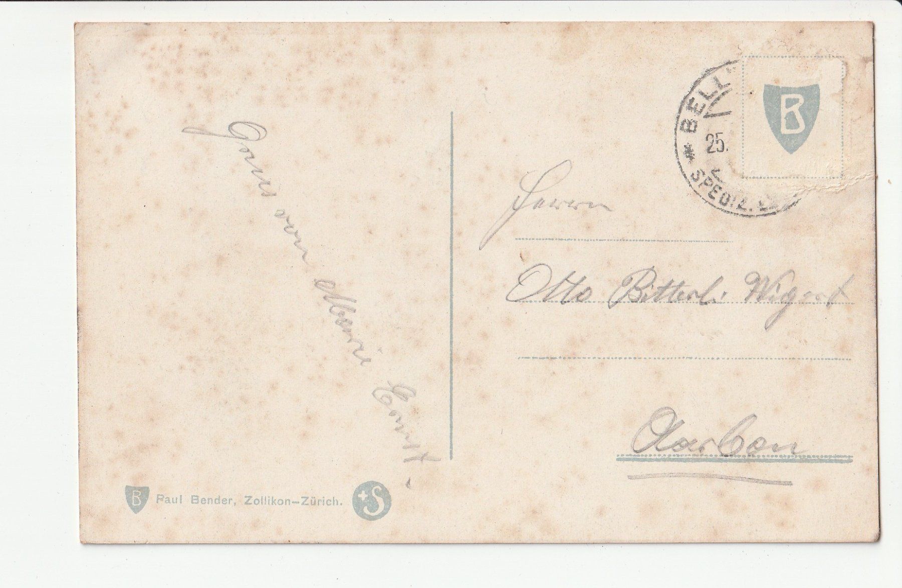 Cartoline postali: Bellinzona Caserma Castello – Usato da Rheineck venduto da rhynegg 1