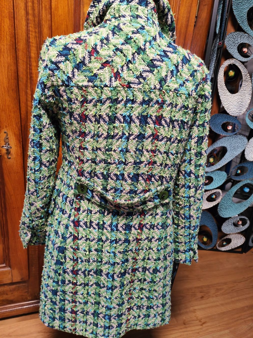 Manteaux: Manteau en tweed coloré - Style unique. – D'occasion à Massongex par kik_y97b 1