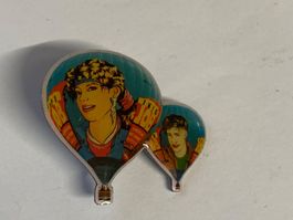 Pin's rare montgolfière, 80s! nostalgie assurée