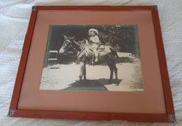 Photo Salève 1902 Cadre Georges Picco Genève Monnetier Signé