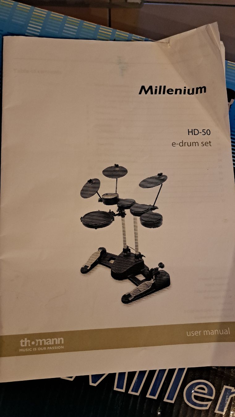 Strumenti musicali: E-DRUM SET/ Millenium HD-50 für Anfängern! – Usato da Weisslingen venduto da venditrice52 8