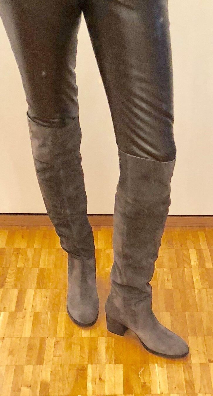 Scarpe da donna: Wildleder Sexy Overknee Stiefel – Nuovo (secondo la descrizione) da Adliswil venduto da Jessik0 1