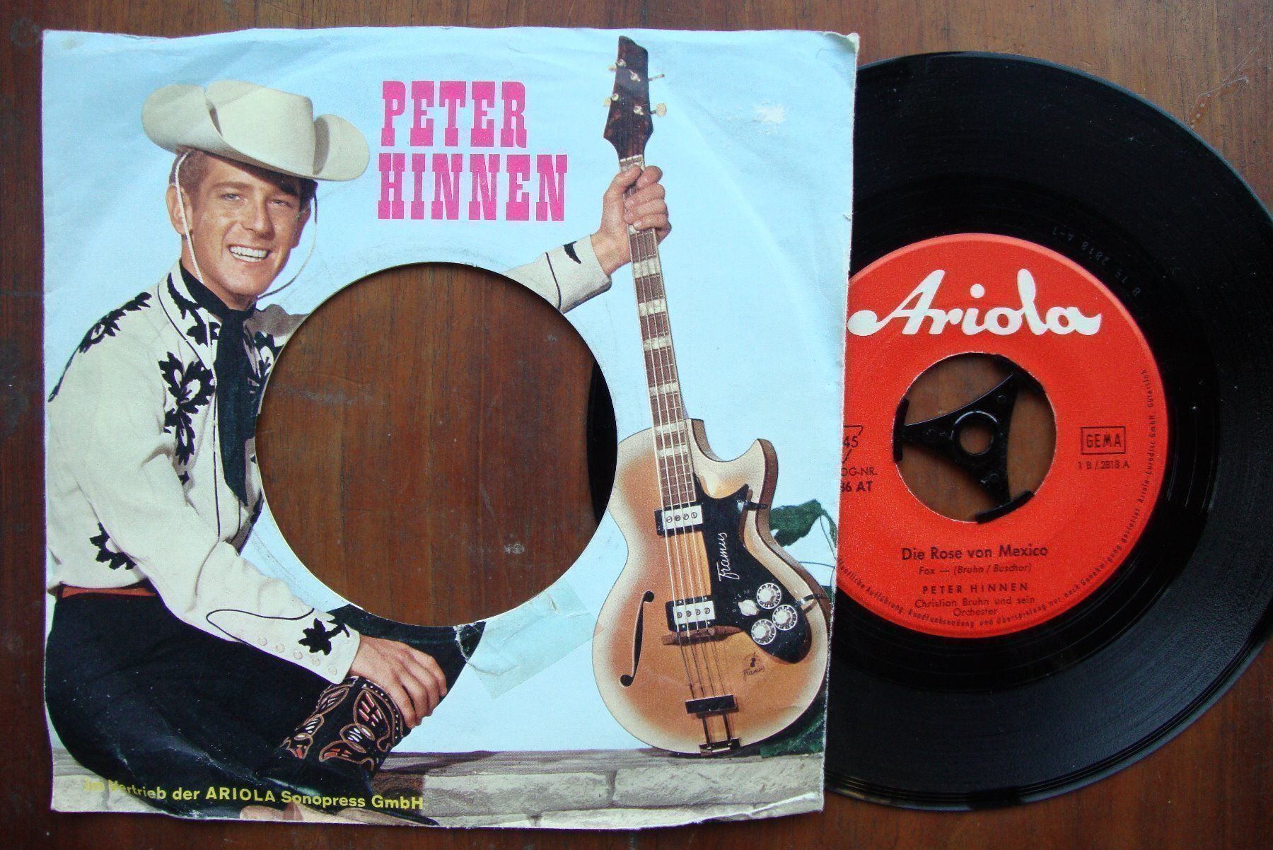Dischi in vinile: PETER HINNEN - DIE ROSE VON MEXICO – Usato da Bern venduto da Uli_10_11
