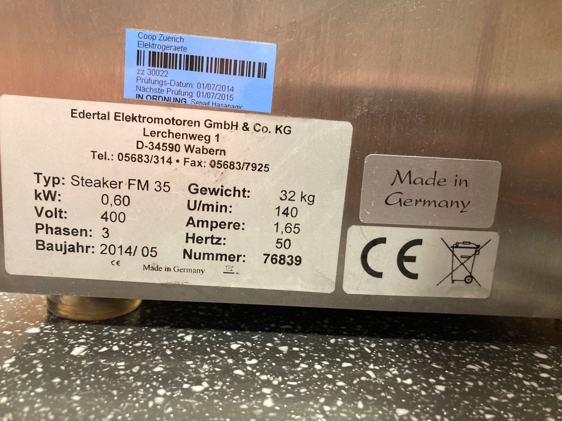 Alle Maschinen: Profi Fleischsteaker – Gebraucht aus Engelberg von JolieSt 1