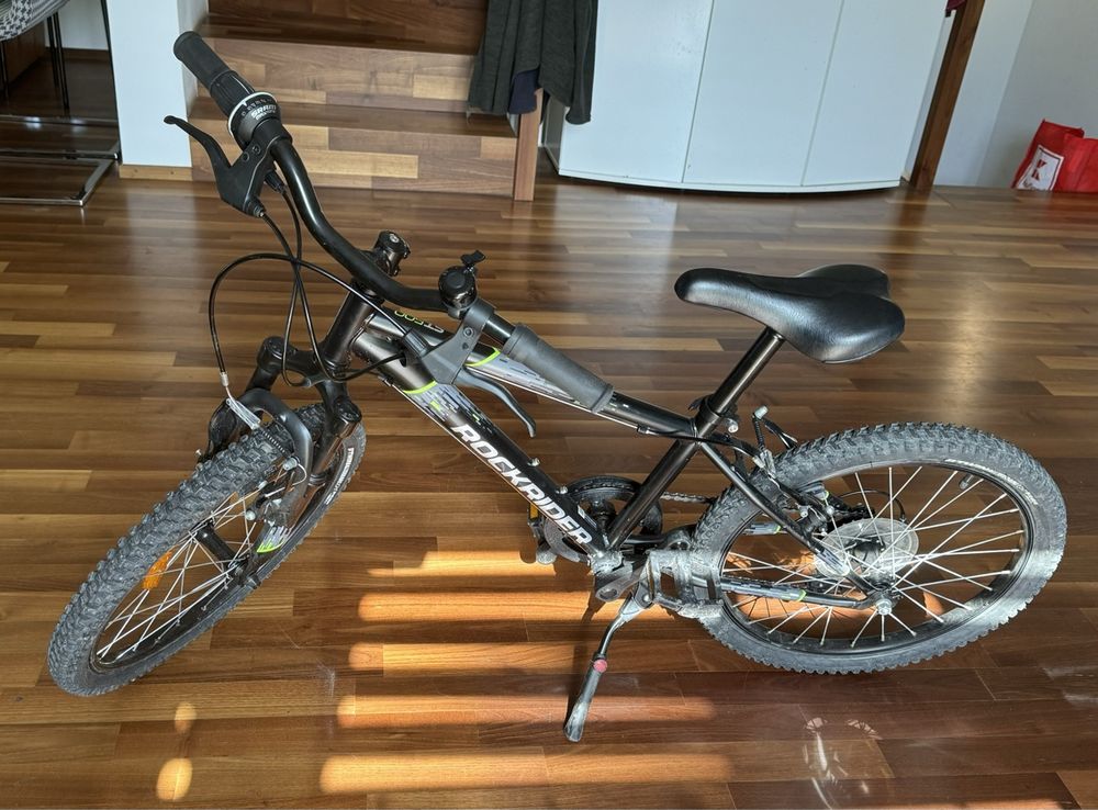 20 Zoll - Mountainbike Kinderfahrrad - Schwarz - Rockrider | Kaufen auf ...