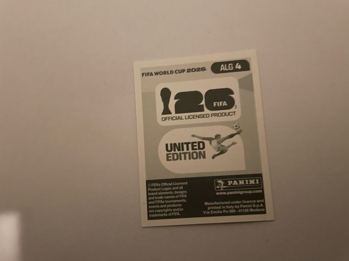 Panini Sammelbilder & Trading cards: FIFA WM 2026 Voucef Atal ALG 4 – Neu (gemäss Beschreibung) aus Winterthur von Cobraforce 1
