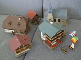 Diverses maquettes HO / Verschiedene HO Modellbauen