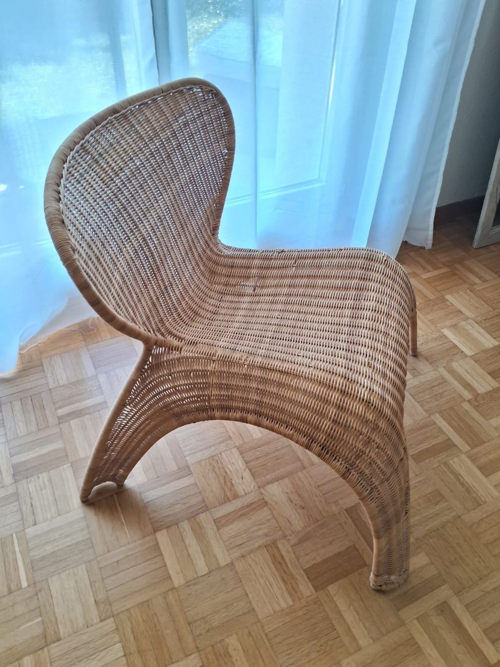 Sessel: Wunderschöner Rattansessel, Vintage Design Klassiker! – Gebraucht aus Belp von res_j75l 3