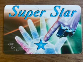 Prepaid Telefonkarte Super Star