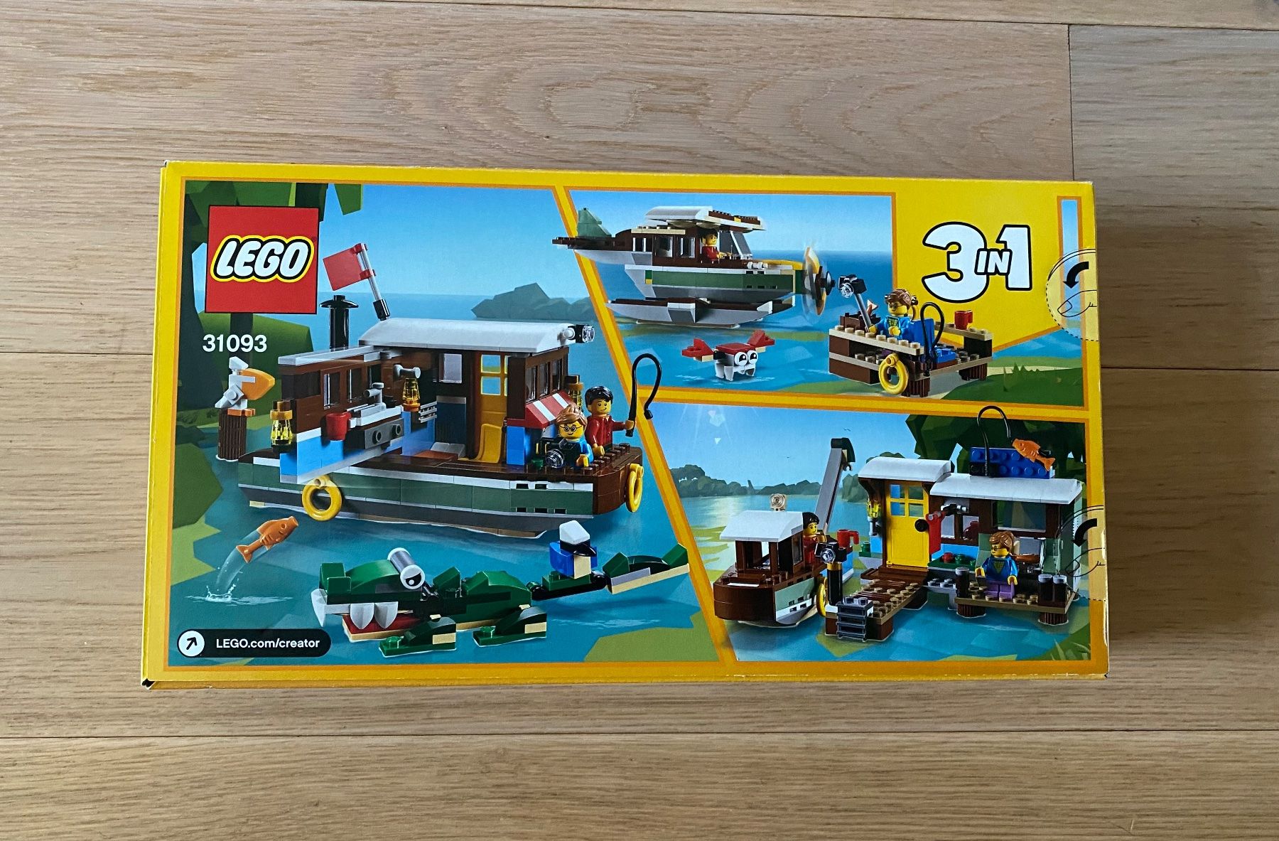 Lego Spielzeuge: LEGO Creator 3-in-1: 31093 Hausboot - NEU – Neu und originalverpackt aus Aarau von Ahoffa 5